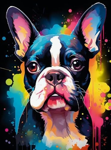 1000 Teile Puzzle,Bulldogs Plakats,Für Lernspielzeug Für Erwachsene,Buntes Abstract Puzzle,Spiele Zum Stressabbau In Der Familie Ja470Zp von Schwagebo