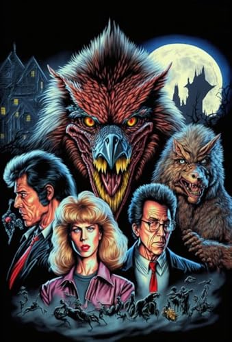 1000 Teile Puzzle，Horror Film Werewolfs Londonss Plakat, Stressabbau-Spiel Für Erwachsene Kunst Bild, Familien Spiele Zur Stressreduzierung, Yp381Zk von Schwagebo