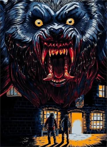 1000 Teile Puzzle,Horror Film Werewolfs Londonss Plakat, Stressabbau-Spiel Für Erwachsene Kunst Bild, Familien Spiele Zur Stressreduzierung, Yp385Zk 1000 Teile Puzzle,Horror Film Werewolfs Londonss Plakat, Stressabbau-Spiel Für Erwachsene Kunst Bild, Familien Spiele Zur Stressreduzierung, Yp385Zk von Schwagebo