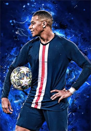 1000 Teile Puzzle - Soccer Player 29 Abstrakte Kunst Plakat - Irregulär Kunst Puzzle - Spiele Zum Stressabbau In Der Familie - Wand Kunst Dekoration Ja631Zp von Schwagebo