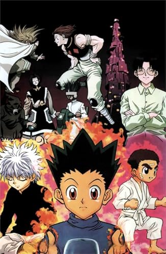 1000 Teile Puzzles,Japanese Animes Hunterss Kurapika Plakate, Lernspielzeug Für Kinder,Colour Puzzle,Erwachsene Herausforderung Spiel, Yp427Zk von Schwagebo