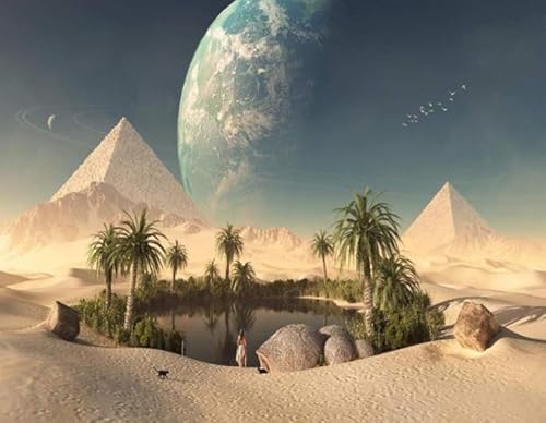 1000 Teile Puzzles,Pyramids Landscape Plakat Bilds,Spiele Zum Stressabbau In Der Familie,Erwachsene Spaß Herausforderung Spiel,Wand Kunst Dekoration Ja462Zp von Schwagebo