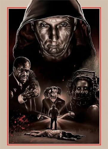 1000 Teile Puzzles - Horror Film Sawss Plakate - Familien Spiele Zur Stressreduzierung - Erwachsene Herausforderung Spiel - Wand Kunst Dekoration Yp222Zk von Schwagebo