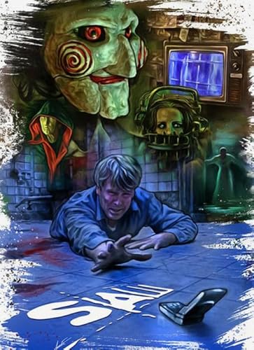 1000 Teile Puzzles - Horror Film Sawss Plakate - Familien Spiele Zur Stressreduzierung - Erwachsene Herausforderung Spiel - Wand Kunst Dekoration Yp223Zk 1000 Teile Puzzles - Horror Film Sawss Plakate - Familien Spiele Zur Stressreduzierung - Erwachsene Herausforderung Spiel - Wand Kunst Dekoration Yp223Zk von Schwagebo
