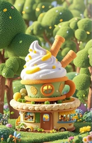 1000 Teile Puzzles - Ice Cream Color Bilder - Personalisiertes Puzzle Spielzeug Für Erwachsene - Für Familienspaß Und Herausfürderndes Spielzeug - Wand Kunst Dekoration Kw10Zw von Schwagebo