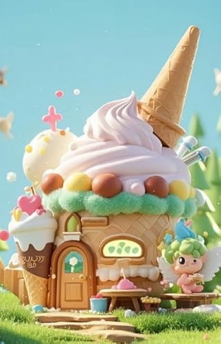 1000 Teile Puzzles - Ice Cream Color Bilder - Personalisiertes Puzzle Spielzeug Für Erwachsene - Für Familienspaß Und Herausfürderndes Spielzeug - Wand Kunst Dekoration Kw8Zw von Schwagebo