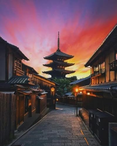 1000 Teile Puzzles - Japan Fujis Landscapes Plakate - Familien Spiele Zur Stressreduzierung - Erwachsene Herausforderung Spiel - Wand Kunst Dekoration Yp177Zk von Schwagebo