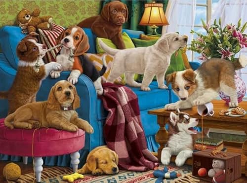 Animal Dachshunds Dogs Posters - Spiele Zur Stres Sreduzierung Für Die Ganze Familie - Puzzle-Herausfürderungs Spiel Für Erwachsene - 1000 Stück Puzzle - Sk290Zp von Schwagebo