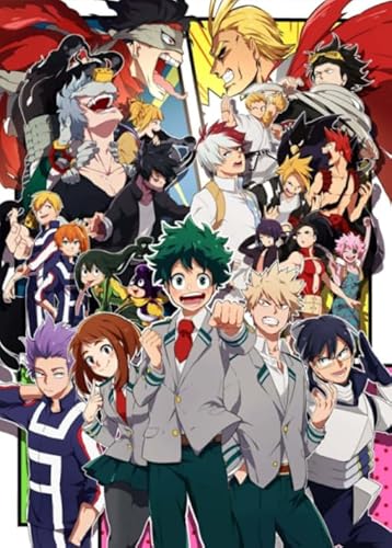 Art Puzzle - Japanese Animes My Heross Academias Posters - Stressabbau-Spielzeug Für Erwachsene - Children's Personalisiertes Puzzle-Spielzeug Für Erwachsene - 1000 Stück Puzzle Gifts - Sk504Zp Art Puzzle - Japanese Animes My Heross Academias Posters - Stressabbau-Spielzeug Für Erwachsene - Children's Personalisiertes Puzzle-Spielzeug Für Erwachsene - 1000 Stück Puzzle Gifts - Sk504Zp von Schwagebo