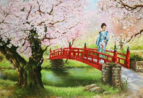 Art Puzzle - Japanese Landscapes and Womans Picture - Adult Personalisiertes Challenge-Spielzeug - Spiele Zur Stres Sreduzierung Für Die Ganze Familie - 1000 Stück Puzzle - Sk466Zp Art Puzzle - Japanese Landscapes and Womans Picture - Adult Personalisiertes Challenge-Spielzeug - Spiele Zur Stres Sreduzierung Für Die Ganze Familie - 1000 Stück Puzzle - Sk466Zp von Schwagebo