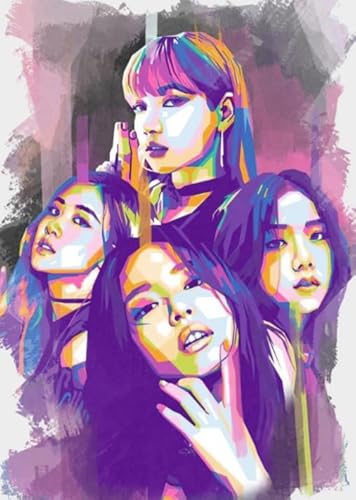 Art Puzzles - Korea Group Band Blackpinks Posters - Memory-Spiels Für Adults - Spielzeug Für Die Ganze Familie - Schlafzimmer Dekor - 1000 Stück Puzzle Gifts - Sk365Zp von Schwagebo