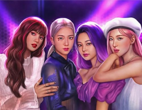 Art Puzzles - Korea Group Band Blackpinks Posters - Memory-Spiels Für Adults - Spielzeug Für Die Ganze Familie - Schlafzimmer Dekor - 1000 Stück Puzzle Gifts - Sk368Zp von Schwagebo