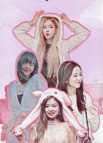 Art Puzzles - Korea Group Band Blackpinks Posters - Memory-Spiels Für Adults - Spielzeug Für Die Ganze Familie - Schlafzimmer Dekor - 1000 Stück Puzzle Gifts - Sk371Zp von Schwagebo