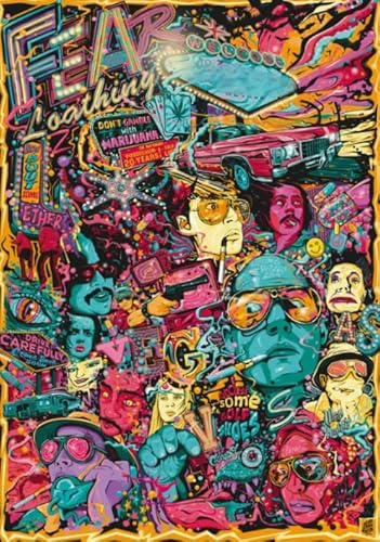 Colourful Puzzle - Classic Film Fears and Loathing Lasvegas Posters - Memory-Spiels Für Adults - Spielzeug Für Die Ganze Familie - Wand Dekoration - Puzzles 1000 Stück - Sk211Zp Colourful Puzzle - Classic Film Fears and Loathing Lasvegas Posters - Memory-Spiels Für Adults - Spielzeug Für Die Ganze Familie - Wand Dekoration - Puzzles 1000 Stück - Sk211Zp von Schwagebo