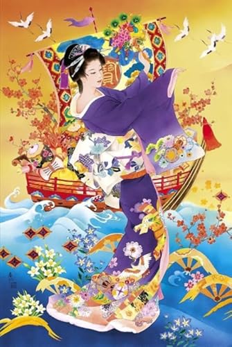Colourful Unregelmäßiges Puzzle - Für Adult's Lernspielzeug Für Die Ganze Familie - Retro Japanese Womans Geishas Posters - 1000 Stück Puzzle Gifts - Sk414Zp Colourful Unregelmäßiges Puzzle - Für Adult's Lernspielzeug Für Die Ganze Familie - Retro Japanese Womans Geishas Posters - 1000 Stück Puzzle Gifts - Sk414Zp von Schwagebo