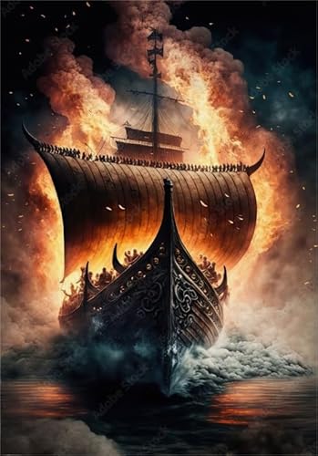 Colourful Unregelmäßiges Puzzle - Ship Painting Posters - - Spiele Zur Stres Sreduzierung Für Die Ganze Familie - Heraus Fürderungs Spiel Für Erwachsene Gifts - 1000 Stück Puzzle - Sk252Zp von Schwagebo