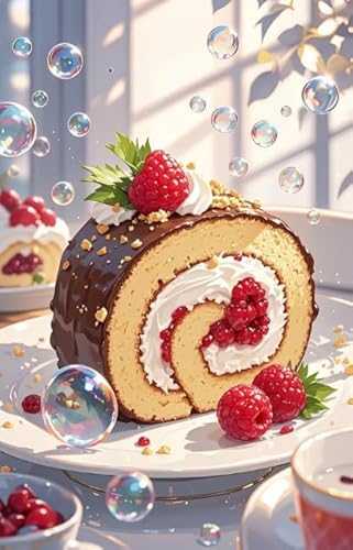 Desserts Art Bilder - 1000 Pieces - Colour Puzzle - Kinderspielzeug Lernspiele Poster - Für Personalisiertes Herausforderungsspielzeug Für Erwachsene Kw531Zw von Schwagebo