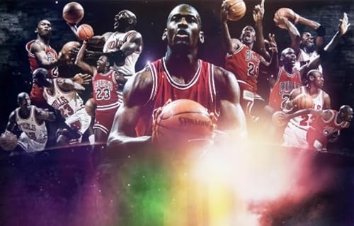 Irregular Art Puzzles - Basketball Player 23 Posters - Memory-Spiels Für Adults - Spielzeug Für Die Ganze Familie - Wand Dekoration - 1000 Stück Puzzle - Sk62Zp von Schwagebo