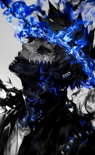 Japanese Animes Blue Exorcistss Okumura Plakat - Bunte Puzzles - 1000 Teile Kunst Puzzle - Kinderspielzeug Dekompression Spiel Yp76Zk von Schwagebo