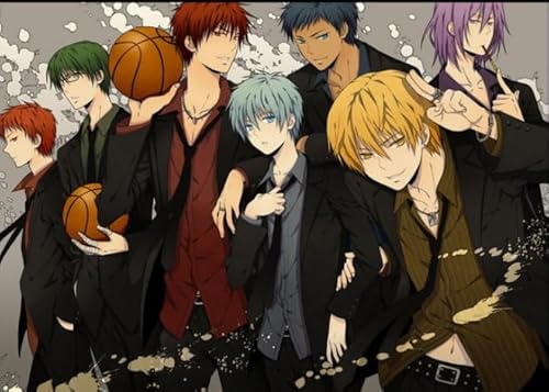 Japanese Animes Classic Kuroko's Basketball Posters - 1000 Stück Art Puzzles - Memory-Spiels Für Adults - Spielzeug Für Die Ganze Familie - Home Decor - Sk293Zp von Schwagebo