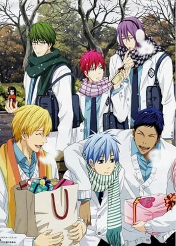 Japanese Animes Classic Kuroko's Basketball Posters - 1000 Stück Art Puzzles - Memory-Spiels Für Adults - Spielzeug Für Die Ganze Familie - Home Decor - Sk297Zp von Schwagebo