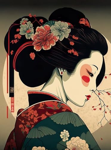 Japanese Geishas Red Kunst Plakat - Für Lernspielzeug Für Erwachsene - 1000 Teile - Bunte Puzzle - Irregulär Puzzle Memory-Spiel Yp136Zk Japanese Geishas Red Kunst Plakat - Für Lernspielzeug Für Erwachsene - 1000 Teile - Bunte Puzzle - Irregulär Puzzle Memory-Spiel Yp136Zk von Schwagebo