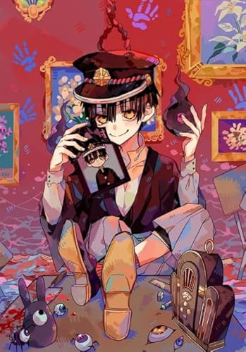 Japanese Hanakos Hanakos.Kun Amanes Poster ，1000 Pieces ，Colour Puzzle, Personalisiertes Puzzle Spielzeug Für Erwachsene，Spaß-Herausfürderungs Spielzeug Für Erwachsene Kw559Zw von Schwagebo