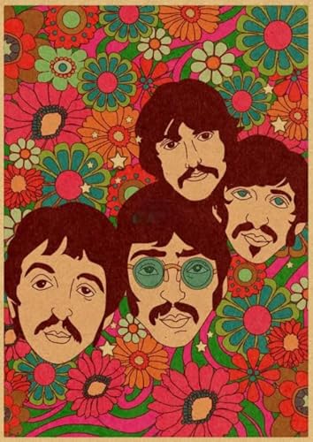 Puzzle 1000 Stück - Beatless Band Abstract Posters - Lernspielzeug Puzzle Für Erwachsene - Elderly Gedächtnis- Und Wahrnehmungs Spiele Gifts - Sk440Zp von Schwagebo