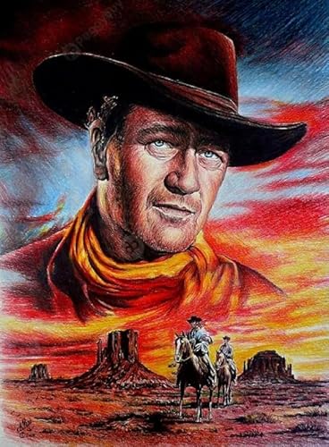Puzzle 1000 Stück - Classic Film Waynes Posters - Irregular Art Puzzle - Lustiges Spielzeug Für Ältere Menschen - Familien-Lernspiel Zum Gedächtnis Gifts - Sk114Zp von Schwagebo