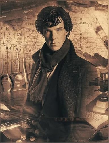 Puzzle 1000 Stück - Film Sherlockss Posters - Irregulärs Kunst Puzzle - Älteres Lustiges Spielzeug - Familien-Lernspiel Für Das Gedächtnis - Px494Qz von Schwagebo
