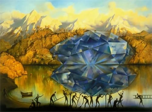 Puzzle 1000 Stück - Vladimirs Kushs Abstract Classic Art Oil Paintings - Memory-Spiels Für The Elderly - Für Stressabbau-Spielzeug Für Erwachsene Gifts - Art Puzzle - Sk159Zp von Schwagebo