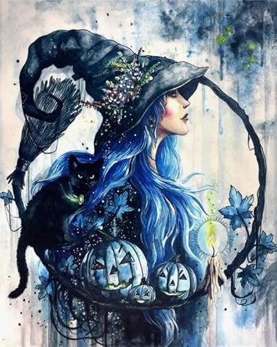 Puzzle 1000 Teile,Abstract Witchs Plakats,Irregulär Kunst Puzzle,Älteres Lustiges Spielzeug,Familien-Lernspiel Für Das Gedächtnis Ja471Zp von Schwagebo