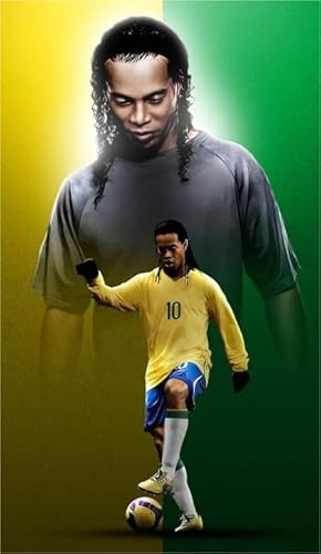 Puzzle 1000 Teile,Soccer Player 10 Abstrakte Kunst Plakat - Spiele Zum Stressabbau In Der Familie - Wand Kunst Dekoration - Erwachsene Stressabbau Spiel Kunst Bild Ja644Zp von Schwagebo