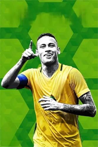 Puzzle 1000 Teile,Soccer Player 10 Plakat Bild,Familien-Stressabbau-Spiele,Erwachsene Challenge Game,Wand Kunst Dekoration Ja650Zp von Schwagebo