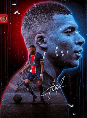 Puzzle 1000 Teile - Für Familienspaß Und Herausfürderndes Spielzeug - French Soccer Player 9 Art Poster - Puzzle Spielzeug Zum Stressabbau Für Erwachsene Und Familien Kw271Zw von Schwagebo