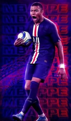 Puzzle 1000 Teile - Für Familienspaß Und Herausfürderndes Spielzeug - French Soccer Player 9 Art Poster - Puzzle Spielzeug Zum Stressabbau Für Erwachsene Und Familien Kw272Zw von Schwagebo