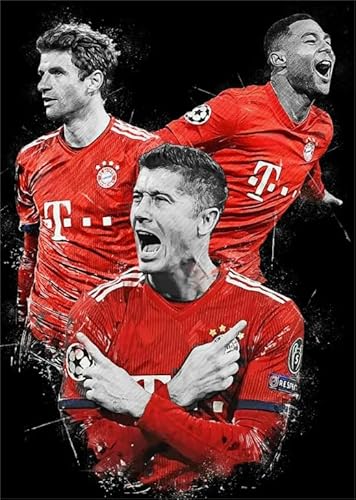 Puzzle 1000 Teile - Germanys Soccer 25 Plakate Spieler - Irregulär Kunst Puzzle - Älteres Lustiges Spielzeug - Familien-Lernspiel Für Das Gedächtnis Yp31Zk von Schwagebo