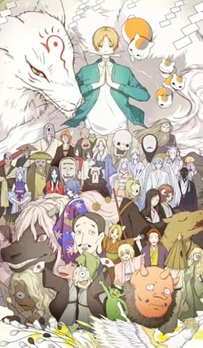 Puzzle 1000 Teile - Japanese Animes Natsumes Friend's Plakat -, Familien Spiele Zur Stressreduzierung, Lernspielzeug Für Kinder Yp325Zk von Schwagebo