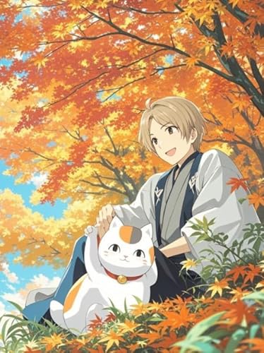 Puzzle 1000 Teile - Japanese Animes Natsumes Friend's Plakat -, Familien Spiele Zur Stressreduzierung, Lernspielzeug Für Kinder Yp327Zk von Schwagebo