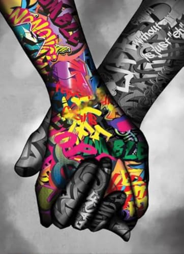 Puzzle 1000 Teile - Treet Graffiti Art Painting Lover Hands Art Wall Posters - Für Lustiges, Personalisiertes Puzzle-Spielzeug Für Erwachsene - Zuhause Dekoration Kw422Zw Puzzle 1000 Teile - Treet Graffiti Art Painting Lover Hands Art Wall Posters - Für Lustiges, Personalisiertes Puzzle-Spielzeug Für Erwachsene - Zuhause Dekoration Kw422Zw von Schwagebo
