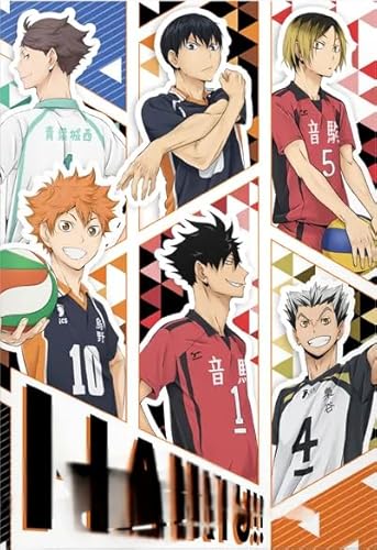 Puzzle 1000 Teile - Wand Kunst Dekoration - Japanische Animes Haikyuu Poster - Personalisiertes Puzzle Spielzeug Für Erwachsene Kw99Zw von Schwagebo