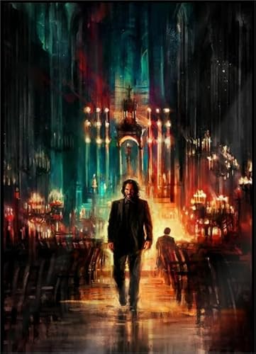 Puzzles 1000 Stück,Classic Film John.Wi Posters,Colorful Abstract,Memory Games for Adults Puzzle,Family Educational Toys Pw179Wa Puzzles 1000 Stück,Classic Film John.Wi Posters,Colorful Abstract,Memory Games for Adults Puzzle,Family Educational Toys Pw179Wa von Schwagebo