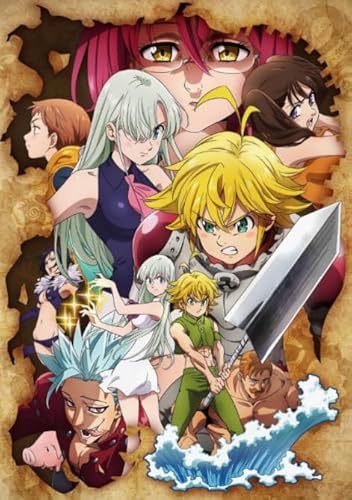 Puzzles 1000 Stück,Japanese Animes Sevenss Deadlys Sinss Meliodas,Colourful Art Puzzles,Lernspielzeug Für Kinder,Erwachsene Challenge Game Pw66Wa Puzzles 1000 Stück,Japanese Animes Sevenss Deadlys Sinss Meliodas,Colourful Art Puzzles,Lernspielzeug Für Kinder,Erwachsene Challenge Game Pw66Wa von Schwagebo