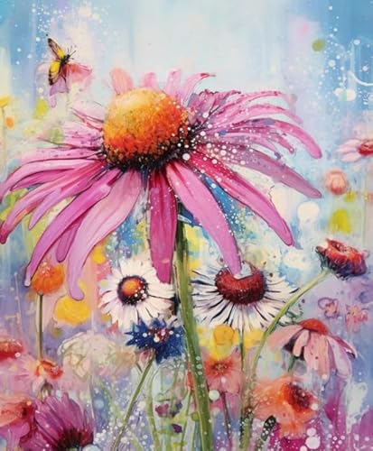 Puzzles 1000 Stück - Colorful Flowers Posters - Abstrakte Kunst-Puzzle,Lernspiele Für Erwachsene - Personalised Challenge Toys Xs369Zp Puzzles 1000 Stück - Colorful Flowers Posters - Abstrakte Kunst-Puzzle,Lernspiele Für Erwachsene - Personalised Challenge Toys Xs369Zp von Schwagebo