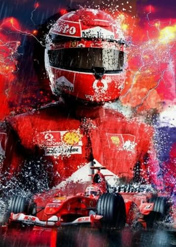 Puzzles 1000 Stück - F1 Racings Schumachers Posters - Lernspiele Für Erwachsene - Personalisiertes Challenge-Spielzeug Gifts - Sk4Zp von Schwagebo