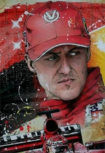 Puzzles 1000 Stück - F1 Racings Schumachers Posters - Lernspiele Für Erwachsene - Personalisiertes Challenge-Spielzeug Gifts - Sk5Zp von Schwagebo
