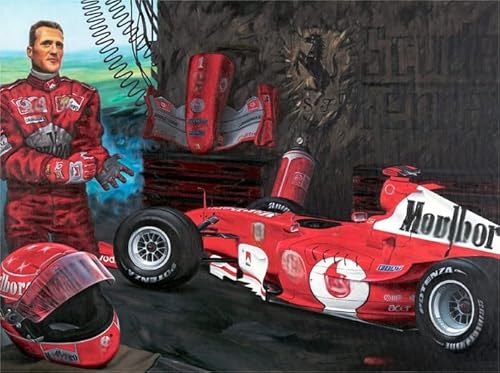 Puzzles 1000 Stück - F1 Racings Schumachers Posters - Lernspiele Für Erwachsene - Personalisiertes Challenge-Spielzeug Gifts - Sk6Zp von Schwagebo