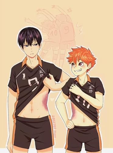 Puzzles 1000 Stück - Japanese Animes Haikyuu!! Posters - Memory-Spiels Für Adults - Spielzeug Zum Stressabbau Für Die Ganze Familie - Room Decor Gifts - Sk52Zp von Schwagebo