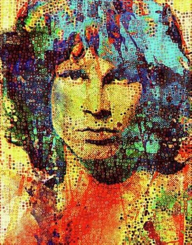 Puzzles 1000 Stück - Musician Morrisonss Posters - Abstract Puzzle - Gedächtnis Spiele Für Ältere Menschen - Lernspielzeug Für Familien - Px259Qz von Schwagebo