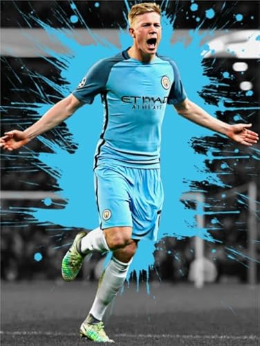 Puzzles 1000 Stück - Soccer Player Bruyne Posters - Unregelmäßiges Puzzle - Memory-Spiels Für The Elderly - Lernspielzeug Für Die Ganze Familie - Sk124Zp von Schwagebo